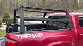 Xtrusion Overland XTR1 install on Toyota Tacoma [upl. by Ayna]