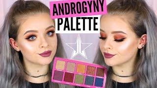 JEFFREE STAR ANDROGYNY PALETTE REVIEW  TUTORIAL  sophdoesnails [upl. by Ludie]