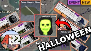 ALL HALLOWEEN CLOTHING ITEMS Cosmetic Loot Guide  Apocalypse Rising 2 2024 [upl. by Legyn]