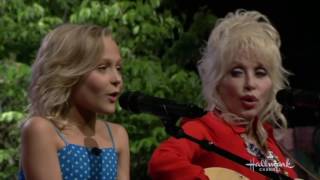 Alyvia Alyn Lind and Dolly Parton Singing Angel Hill Live on Home amp Family May 31 2016 [upl. by Chura164]