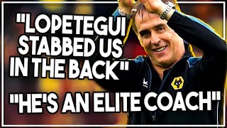 Wolves fans warn West Ham about Lopetegui  Why he left Wolves his tactics amp success [upl. by Andeee]