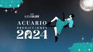 Predicciones Acuario 2024 ♒ ❤️ Alicia Galván [upl. by Caughey]