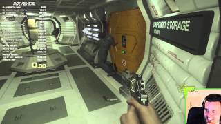 disco disco anyone xD Dancing human in Alien Isolation [upl. by Davin]