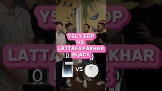 YSL Y EDP vs Lattafa clone shorts fragrances mensfragrance [upl. by Arytal]