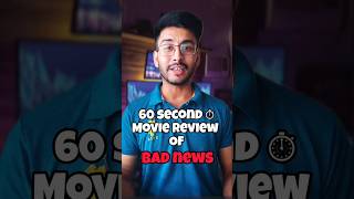 Bad Newz Movie Review badnewz vickykaushal [upl. by Jeni]