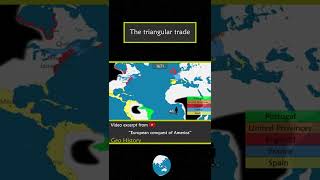 The triangular trade  Shorts [upl. by Rheinlander]