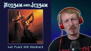 Flotsam and Jetsam  No Place For Disgrace amp Escape From Within  REACTION [upl. by Drofnelg495]