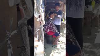 FIRST VLOG  NILAPITAN KO SI KUYA AT INALOK NG LIBRENG GUPIT [upl. by Kihtrak]