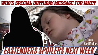 EastEnders Spoilers EastEnders Heartwarming Cameo Lola’s Special Birthday Message for Janet [upl. by Tatiania]