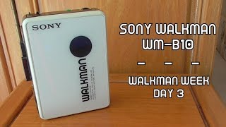 Sony Walkman WMB10  Walkman Week [upl. by Lativa370]