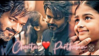 Unakku Thaan  Leo Vijay Iyal  Chintu ❤️ Parthiban  Appa Ponnu Whatsapp Status Part 2 [upl. by Melvena428]