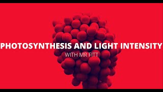 Photosynthesis and light intensity core practical edexcel with Mr Fitt [upl. by Myo421]