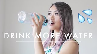 10 Ways to Drink More Water 💦 [upl. by Oinimreh]