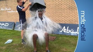 VIEIRA CALLS OUT KEANE  ALS Ice Bucket Challenge [upl. by Geaghan262]