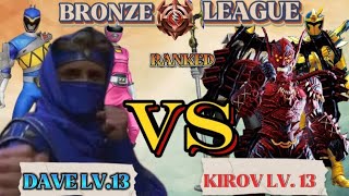 MASTER XANDRED VS BILLY CRANSTON  RANKED BRONZE LEAGUE BATTLE  POWER RANGER LEGACY WARS [upl. by Breger]