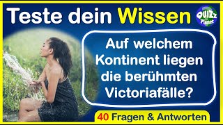 Quiz SPEZIAL Allgemeinwissen Nr 78  Rätsel verbessere dein Wissen Quiz deutsch Rätsel zum Lösen [upl. by Lim]