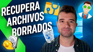 COMO RECUPERAR archivos BORRADOS de tu ORDENADOR WINDOWS [upl. by Eniluj]