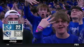 Creighton Mens Basketball vs Seton Hall Highlights 02282024 [upl. by Darwin]