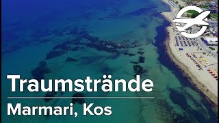 Marmari ☀️ Die schönsten Strände auf Kos ☀️ [upl. by Standford]