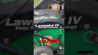 Doing some aerator work lawn lawncare aerator smallbusiness lawnmaintenance [upl. by Ras]