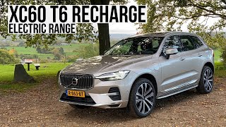 2023 VOLVO XC60 T6 Recharge ERANGE test new battery ⚡️ [upl. by Lashond]