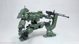 Gundam 00 05  MSJ06IIA Tieren Ground Type 1144 HG Bandai LiveBuild GunPla [upl. by Oflodor]