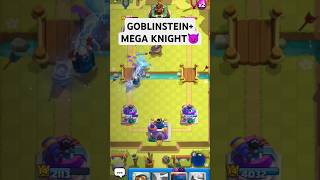 O MELHOR DECK de GOBLINSTEIN até 8k clashroyale bestdeck goblinstein megaknightdeck [upl. by Abrahams216]