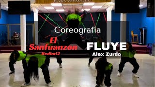 El Sanfuanzon Redimi2 Fluye Alex Zurdo Coreografía COE [upl. by Noxid]