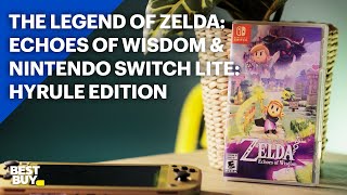 Save Hyrule with the wisdom of Princess Zelda and the Nintendo Switch Lite Hyrule Edition [upl. by Eneluqcaj]