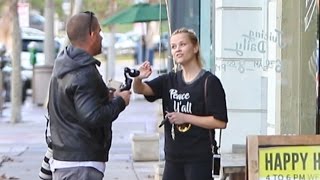 Reese Witherspoon Confronts Photographer After Morning Workout [upl. by Ymaj211]