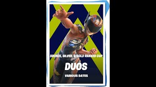 duo ranked cup bronzesilvergold cup [upl. by Anyt]