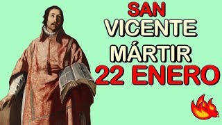 Quien Fue San Vicente Mártir  Santo del Día 22 de Enero del 2020 [upl. by Marcellus]