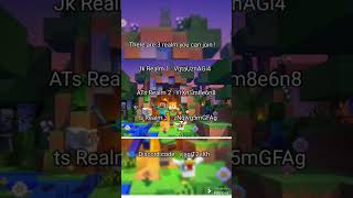 Minecraft realm codes [upl. by Joyann]