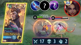 HOW TO PLAY PAQUITO IN SIDELINE TUTORIAL AGAINST ESMERALDA  PAQUITO COUNTER ESMERALDA EASILY  MLBB [upl. by Ijar]