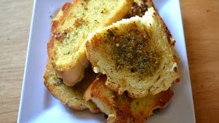 Cómo hacer pan de ajo SIN HORNO  Magic Kitchen [upl. by Warram144]