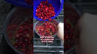 Holiday Cranberry Sauce Recipe [upl. by Nniw779]