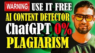 ChatGPT Plagiarism Checker Free Online Chat GPT Plagiarism Detector How to Remove Plagiarism Chatgpt [upl. by Aivatco]