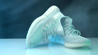 ADIDAS YEEZY BOOST 350 V2 CLOUD WHITE REVIEW  Pree Da Ting [upl. by Elodie361]