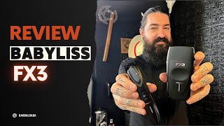 Review e Unboxing das Babyliss FX3 [upl. by Staw]