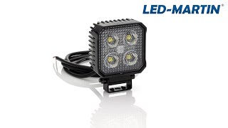 LEDMARTIN® Rückfahrscheinwerfer  Arbeitsscheinwerfer  RS1700  eckig [upl. by Nytsirk25]