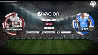 LIGA 1 TE APUESTO  Universitario vs ADT por RADIO OVACION [upl. by Anialed]