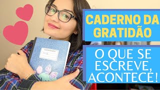 Caderno da Gratidão  O que se escreve ACONTECE [upl. by Dewhirst215]