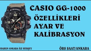 CASIO GG1000 AYAR VE KALİBRASYON [upl. by Teik235]