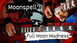 quotFull Moon Madnessquot  Moonspell  Guitar Solo cover 2024 [upl. by Boles663]