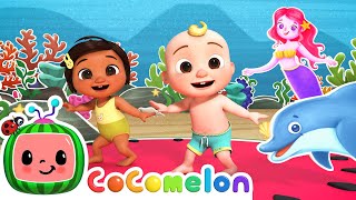 Mermaid Song Dance Party  CoComelon Nursery Rhymes amp Kids Songs [upl. by Daitzman]