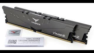 New Cheap Ram Team T Force Vulcan Z [upl. by Ayaladnot504]