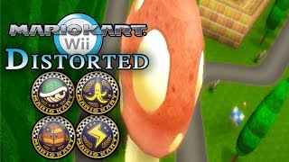 Mario Kart Wii  All Retro Tracks DISTORTED [upl. by Airebma968]