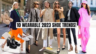 Spring Shoe Trends You Need To Know 2023 Fashion Trends [upl. by Lorimer]