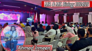 Main Rang Sharbaton Ka  Cover song  Ahmed Irmeen  MR amp MS Biology  Emilio Aguinaldo College [upl. by Malcom]