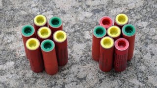 2x 45mm Feuertöpfe mit Knallpatronen  Zink Feuerwerk [upl. by Mcgee]